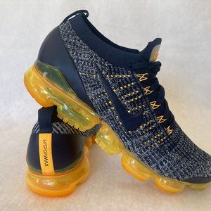 Nike Air VaporMax Flyknit 3 'College Navy Orange'